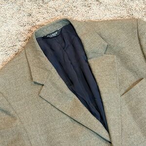Jos. A. Bank Traveler's Collection Tailored Fit 100% Wool Blazer Jacket 44L